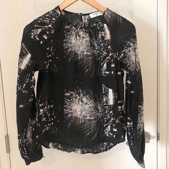 Aritzia Babaton Joel blouse - Picture 3 of 4